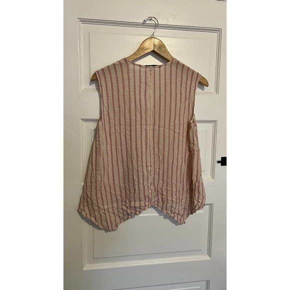 Collective Concepts Pink striped handkerchief hem S - Picture 8 of 8